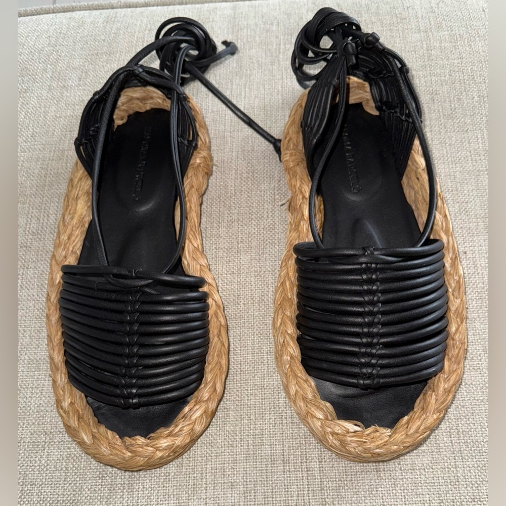 Paloma Barcelo Aisha Lace Up Sandals